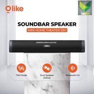 Olike S3H Soundbar Speaker Bluetooth Wireless Mini Home Theater TWS