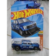 Hotwheels Blue Ford F-150 Lightning Custom