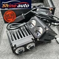 MINI PROJECTOR LED EKSTERNAL 2 WARNA - LED DRIVING - JET99SHP