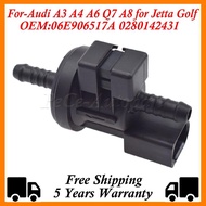 New Solenoid Valve Fuel for Vapor Canister Purge For-Audi A3 A4 A6 Q7 A8 for Jetta Golf 06E 906 517 