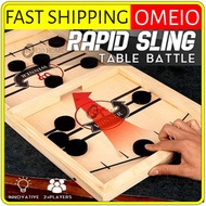 Fast Sling Puck Game Paced Hockey Table Football Juego Winner Board Family Party Games Toy Wood Boar