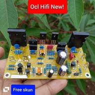 Kit Driver power amplifier Ocl Hifi Clarity spek Balap New By Bandar power pcb double layer