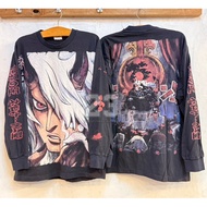 [23] One Piece Imu bio washed long sleeve vintage shirt Cartoon