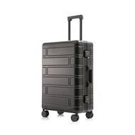 ใหม่! ดีไซน์ลายอิฐ กระเป๋าเดินทาง รุ่น BRICK ALUMINIUM อลูมิเนียมHigh-Gradeแท้100% จากแบรนด์ BAGGAGE