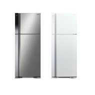 【HITACHI 日立】460L 1級變頻2門電冰箱 RV469_(BSL星燦銀/PWH典雅白)