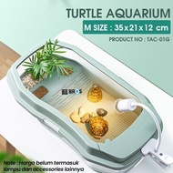 Aquarium Kura Kura / Turtle Aquarium / Tank / Kandang Kura Kura