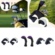 Adepe 2-piece Golf Hybrid Club Headcovers, Golf Club Protector, Golfer Gift, Wear-Resistant, Lightwe