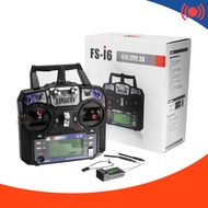 Bộ tay điều khiển 6 kênh Flysky i6 (FS-i6) + mạch thu iA6B ráp máy bay điều khiển từ xa