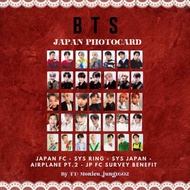 Bts JAPAN PHOTOCARD | Bts Photocard (Booked)