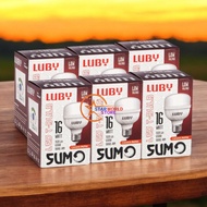 LUBY SUMO 6-Piece LED Bulb 16 Watt / Economical Package of 6 Pcs Luby Sumo 16W T-Bulb LED Lights