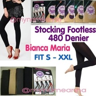 DG6451 Ankle-Length Stockings 480 Denier bianca maria (Footless Tight 480d)