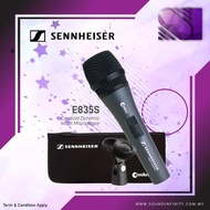 Sennheiser e835 S Live Vocal Microphone with On/Off Switch (Free Mic Cable) (e835s)