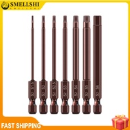 {SEMLL Sale} 65mm H1.5-H6 Alloy Steel  Hex Head Screwdriver Bits Screw Driver Tools❀