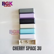 Odd Keycap SPACE 3U, 2.25U, 2.75 CHERRY Profile Blank Clear Multi-colored PBT material
