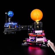 BrickSoul LED Light Up Kit Compatible with Lego Planet Earth and Moon in Orbit 42179 Building Set, U