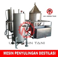 mesin penyulingan destilasi minyak atsiri - 100 kg