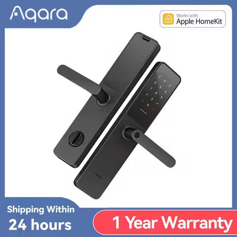 Aqara Smart Door Lock A100 Pro Fingerprint Lock APP Bluetooth Password NFC 7 Unlock Ways Support App
