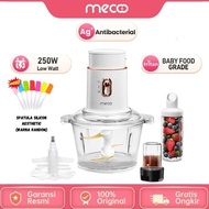Mecoo Chopper Most Aesthetic 5 in 1 Antibacterial Odorless 250 Low Watt BPA Free Meat Blender/ Baby 