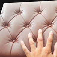 Anti-fouling Wall Decorative Panel Self Adhesive 3D Stickers Pink Living Room Background Home Office