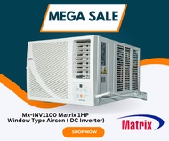 Mx-INV35 Matrix 1.5HP Window Type Aircon ( DC Inverter)