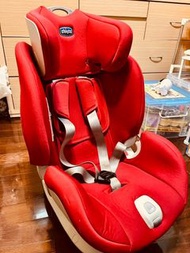 暖紅色狀況良好 Chicco Seat Up 012安全汽座, 支援Isofix, 三段式 0-7歲 (0~ 25 KG) 皆適用