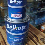 Clear COAT BELKOTE PU 2K 4100 Pay In Place QHQ