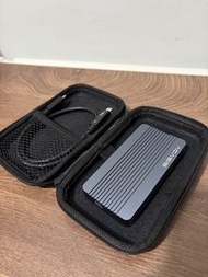Acasis 40Gbps 外置硬碟盒 Thunderbolt 4/3 極新淨 附送保護套+TB4線