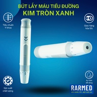 Diabetes drip pen, blue round needle blood glucose pen - Genuine type