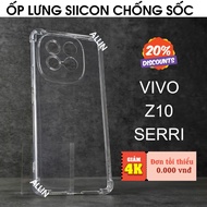 Vivo IQOO Z10X / Z10 Turbo / Z10 Turbo Pro transparent silicone shockproof / camera protection case
