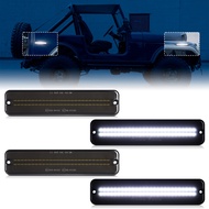 4PCS LED dynamic turn signal light side marker light For Jeep Grand Wagoneer Scrambler Jeep CJ5/CJ6/