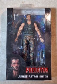 絕版 NECA Predator 鐵血戰士阿諾 7‘’ figure