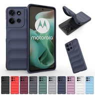 For Motorola Moto G75 5G Case Luxury Skin Feeling Matte Soft AirBag Phone Cover Casing For Motorola 