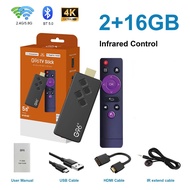 Q2 TV Stick Global Media Player 2.4G/5G Dual WiFi Allwinner H313 Quad-Core HDR10 Streaming Smart And