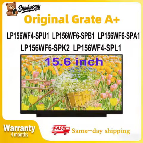 Wholesale 15.6" Laptop Lcd Screen Monitor Panel Slim LP156WF4 SPU1 LP156WF6 SPB1 LP156WF6 SPA1 LP156