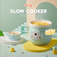 EMILY Slow Cooker Ceramic Pot 1L Mpasi Equipment/