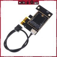 STA Wifi  Card PCI-E 1X to for M 2 NGFF Desktop WI-FI Adapter for AX200 9260AC 8260AC 7265AC 7260AC 