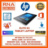 Tablet Laptop | Windows Tablet Laptop | HP Elite X2 1012 G1 intel Core-m7 Touch Screen Windows 11 Pr