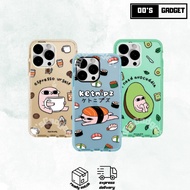 Food l IMD Bumper Case compatible for iPhone 17Pro max 16Pro max 15Pro max14 Pro Max 13 Pro Max 12 P