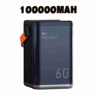 【รองรับ99Wชาร์จเร็ว】🔥Powerbank 60000mAh🔥แท้100% USB4 ช่อง รุ่นใหม่ล่าสุด2023 O2Project(ปลีก-ส่ง)