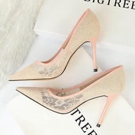 Fashion High-Heeled Shoes Woman Pumps Pointed Toe High Heels Stiletto Party Women Shoes Ladies Shoes
