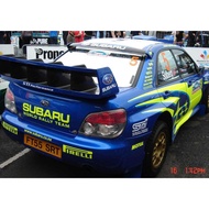 Suitable for Subaru Wing Leopard 8-9 Generation wrc Carbon Fiber Rear Wing/Subaru Modified Fixed Win
