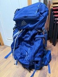 Gregory Stout 65 65L 藍色遠足背囊  backpack  大容量 露營背囊 外國旅行 歐洲旅行