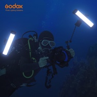 Godox WT25R/WT40R/WT60R RGBWW Dive Light Waterproof Tube LED WT25D/WT40D/WT60D 5600K Fill Light For 