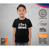 T-shirt Custom Kids Fortnite Gaming Inspired Floss Unisex Distro Men Women Cotton Combed 30s