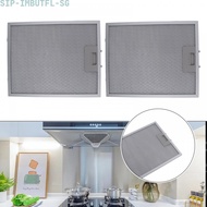 2 Pack Cooker Hood Filters Metal Mesh Extractor Vent Filter 320 x 260 mm