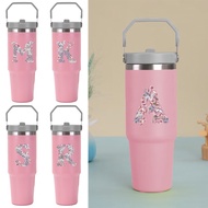 900ml 304 Stainless Steel Storage Glass Bottle Handheld Botol Air With Straw Handle Termos Durable U