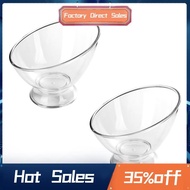 2PCS Clear Coffee Pod Holder Plastic Coffee Capsule Container Creamer Holder Coffee Storage Salad Bo