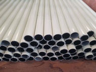 Lean pipe ท่อเหล็กเคลือบพลาสติก coated pipe dia28 pipe &amp; joint system ท่อ DIY Ivory Pipe  Pipe joint