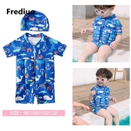 [Lzdyqmy2] Cartoon Kids Buoyancy Swimsuit, Float Suit 1 Piece Learning Aid Clothing Polyester for Co