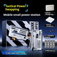 powerbank Replaceable magazine charging bank Ultra-thin compact portable21700 battery large capacity